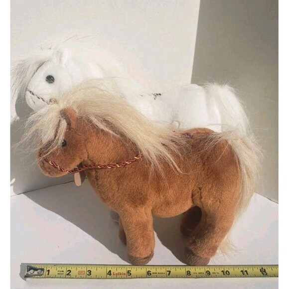 Lot Of 2: BREYER Arabian 13" & Brown 10" "A Horse Of My Very Own" Plush Stuffed - Picture 8 of 9